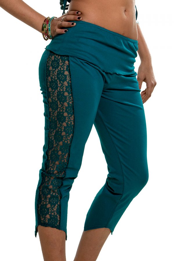 Steampunk Leggings with lace band