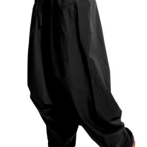 Cotton harem trousers