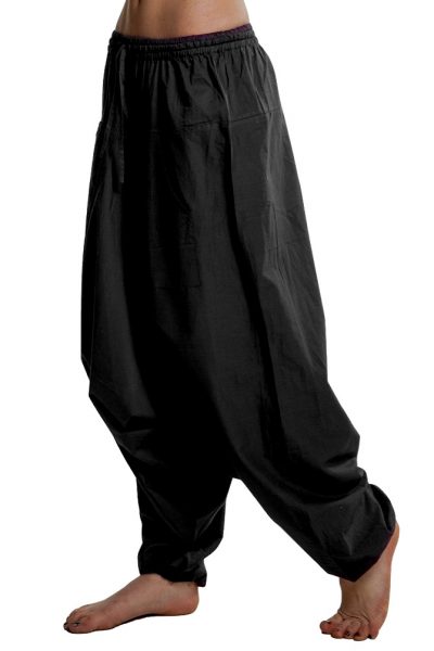 Cotton harem trousers