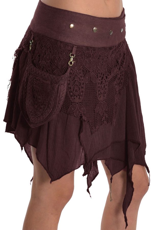 Goa Mini skirt with detachable pocket