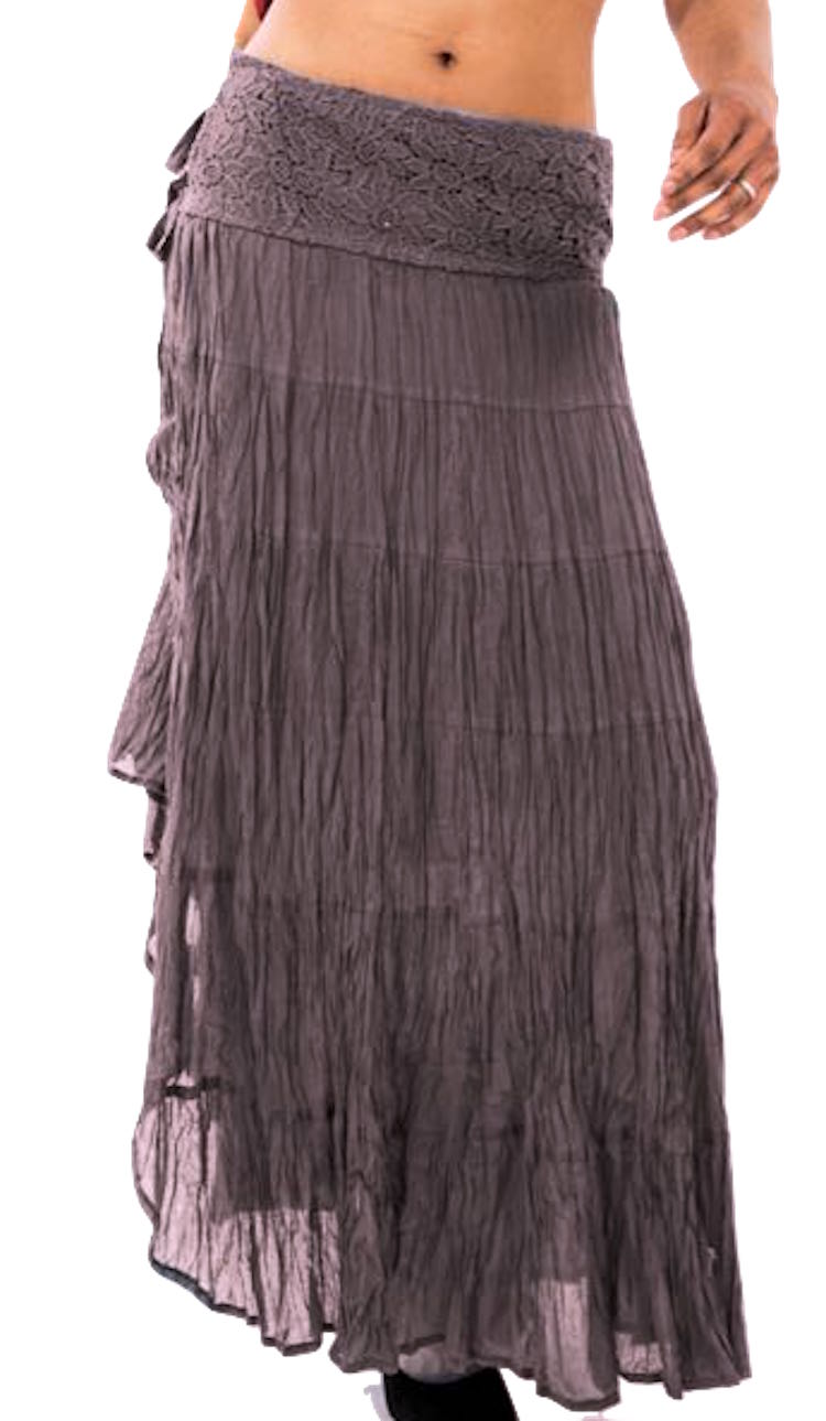 long spanish skirt